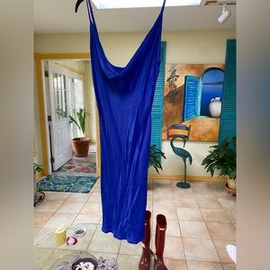 Royal Blue slip dress